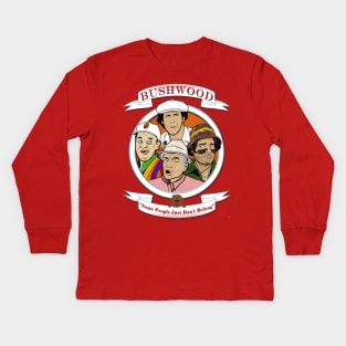 Caddyshack - Bushwood Kids Long Sleeve T-Shirt